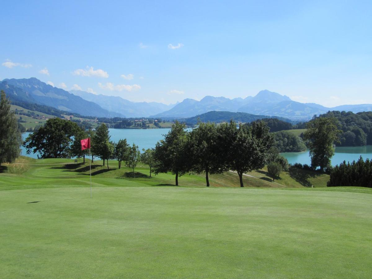 Hotel Golf de la Gruyère Pont-la-Ville Esterno foto