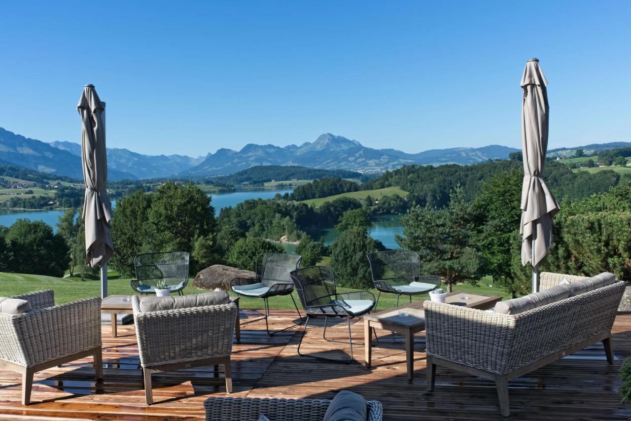 Hotel Golf de la Gruyère Pont-la-Ville Esterno foto